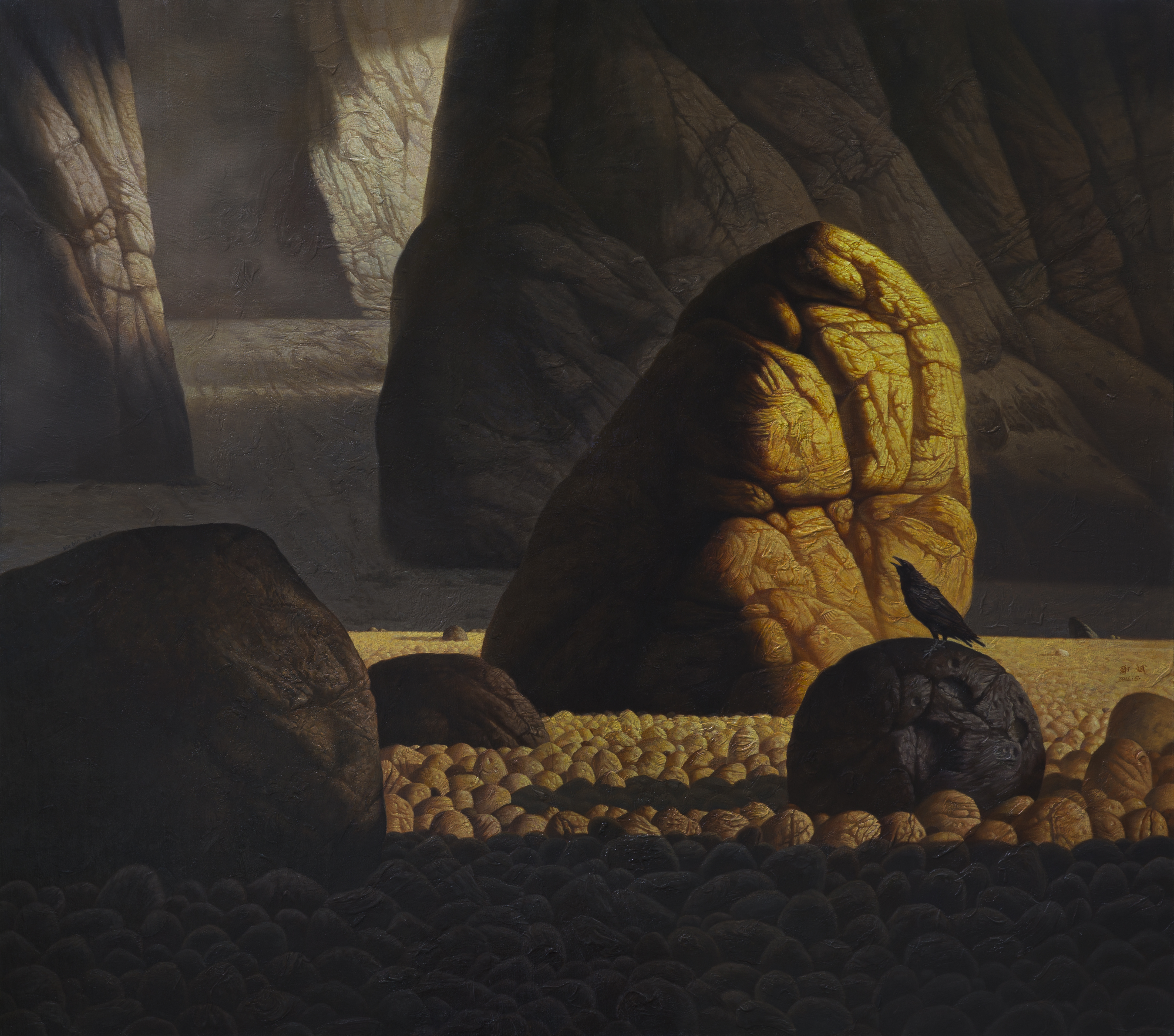 170x150《天堂。咏叹》布面油画  谢斌.JPG